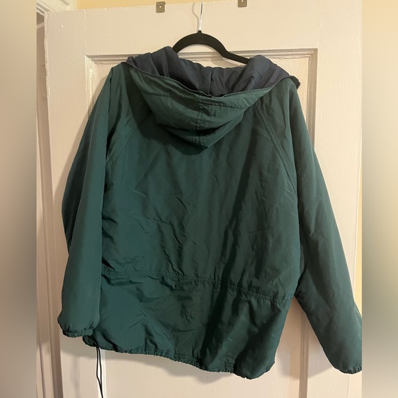 Vintage L.L. Bean Outdoors Insulated Quarter Zip Aztec Jacket - Picture 5 of 5